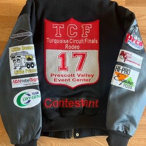 Trophy rodeo jacket.